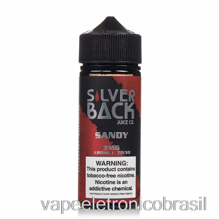 Vape Recarregável Arenoso - Silverback Juice Co. - 120ml 3mg